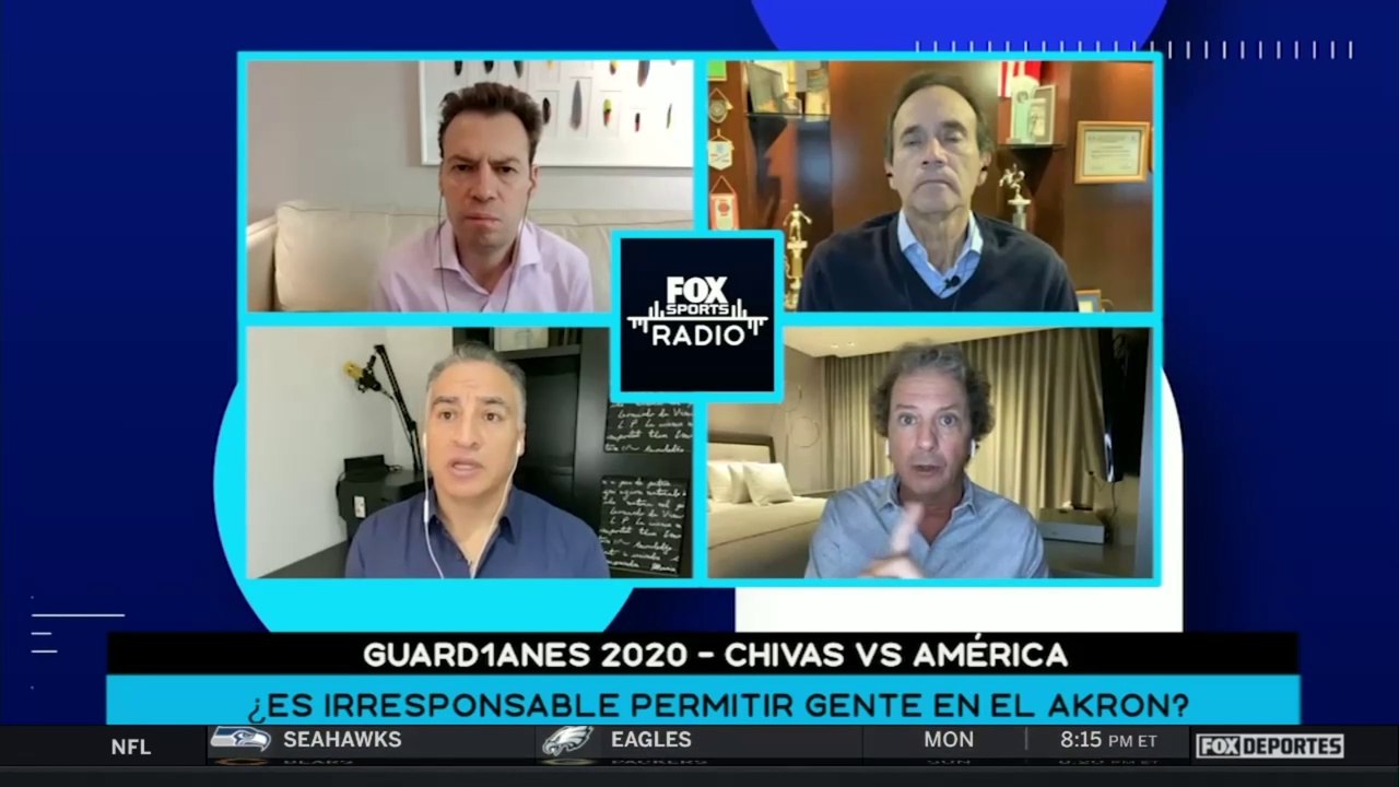 "Es una locura" reabrir los estadios: FOX Sports Radio
