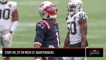 Cam Newton and Taysom Hill Top Michael Fabiano’s List of Quarterbacks to Start in Week 12