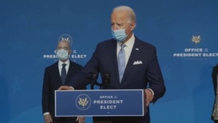 Biden presenta a miembros de un futuro Gabinete "listo para liderar el mundo"