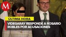 La desesperación de Rosario Robles no puede ser el camino para culparme: Luis Videgaray