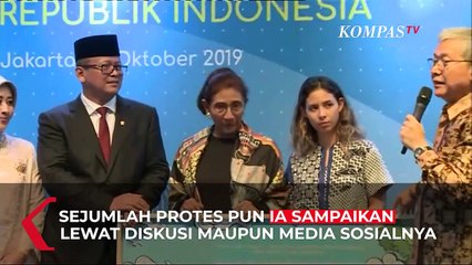 Kumpulan Protes Susi Pudjiastuti  Soal Ekspor Benih Lobster Hingga Menangis