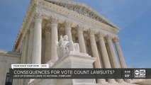 Potential consequences for vote count lawsuits