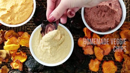 Homemade Veggie Chips - An Easy Fun And Delicious Snack