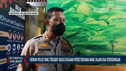 Oknum Polisi terlibat Kasus Persetubuhan Anak Jalani Sidang Peradilan Umum dan Kode Etik