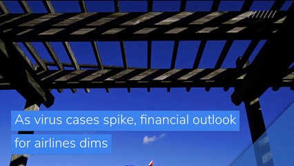 As virus cases spike, financial outlook for airlines dims , and other top stories in business from November 25, 2020.