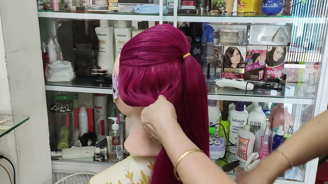 Hướng Dẫn Cách Cột Tóc Cao - Mẫu Tóc Cột Đuôi Ngựa Cao Phồng Đẹp Cho Bạn Trẻ Đi Dự Tiệc - Kiểu 122