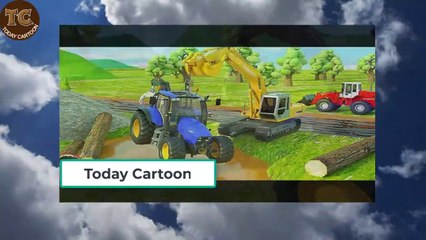 Tractor and Construction Trucks for Kids | River Driver Construction