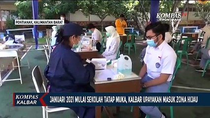 Pemprov Kalbar Upayakan Zona Hijau, agar Januari 2021 Bisa Sekolah Tatap Muka