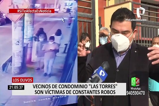 Los Olivos: vecinos de condominio Las Torres denuncian constantes robos