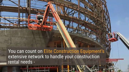 Scissor Lift Rentals | Call 5629240444 | eliteconstructionequipment.com