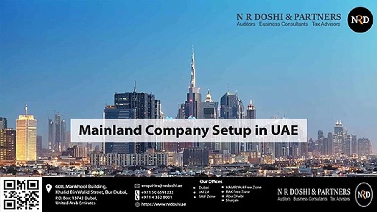 Mainland Company Setup in UAE