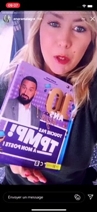 Enora Malagré s'en prend au livre "TPMP, 10 ans déjà !" qui retrace le succès de "Touche pas à mon poste", émission de C8 présentée par Cyril Hanouna et à laquelle elle a participé durant sept ans.