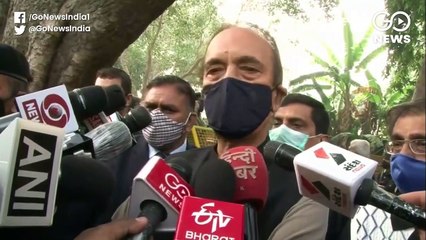 अहमद पटेल के निधन पर बोले ग़ुलाम नबी आजाद - कांग्रेस पार्टी ने खोया एक मज़बूत स्तम्भ