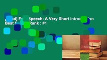 [Read] Free Speech: A Very Short Introduction  Best Sellers Rank : #1