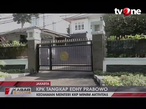 Pasca Ditangkap, Rumah Edhy Prabowo Tampak Sepi
