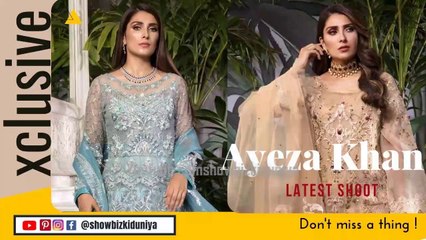 Latest Shoot Of Ayeza Khan For Elaf Premium Clothing Brand