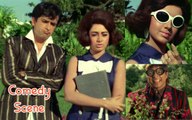 Comedy Scene: Hasina Maan Jayegi | (1968) | Shashi Kapoor | Johnny Walker | Ameeta | Bollywood Movie  Comedy Scene