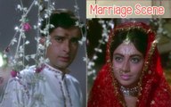 Marriage Scene: Hasina Maan Jayegi | (1968) | Shashi Kapoor | Johnny Walker | Ameeta | Bollywood Movie  Shaadi Scene