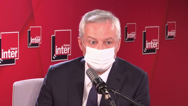 La prévision de croissance est de 6% pour 2021. Elle intègre le choc du deuxième confinement sur l'économie française (Bruno Le Maire)