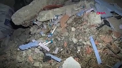 Ankara'da mahalle arasında atık tahlil tüpleri koronavirüs paniğine neden oldu