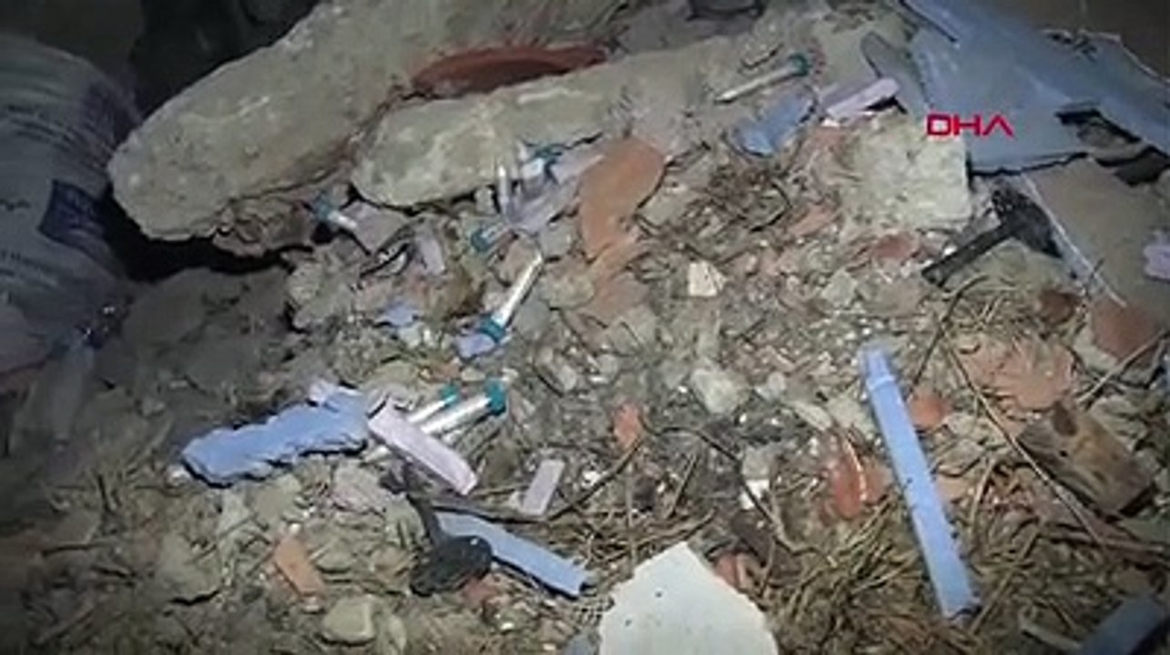 Ankara'da mahalle arasında atık tahlil tüpleri koronavirüs paniğine neden oldu