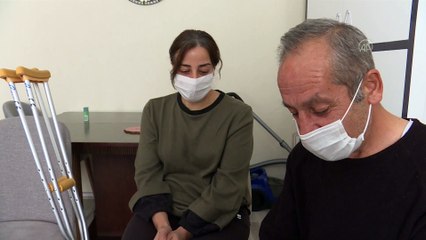 İZMİR - Enkaz altından kurtardığı ailesiyle yeni hayata adım attı