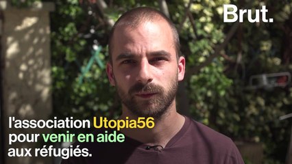 Utopia 56 : "On vient en aide aux réfugiés parce qu'il y a de gros manques de l'État"