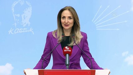 ANKARA - CHP'li kadınlardan kadına yönelik şiddete karşı ortak açıklama