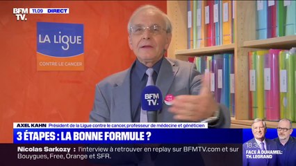 Annonces de Macron: le président de la Ligue contre le cancer "acquiesce"