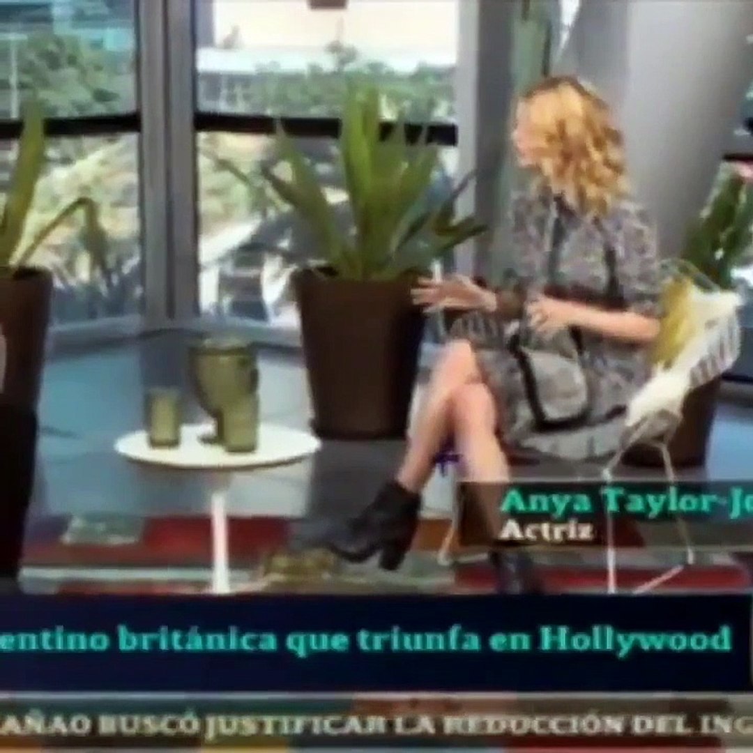 Anya Taylor-Joy Habla en Español sobre SPLIT / Fragmentado / Múltiple 