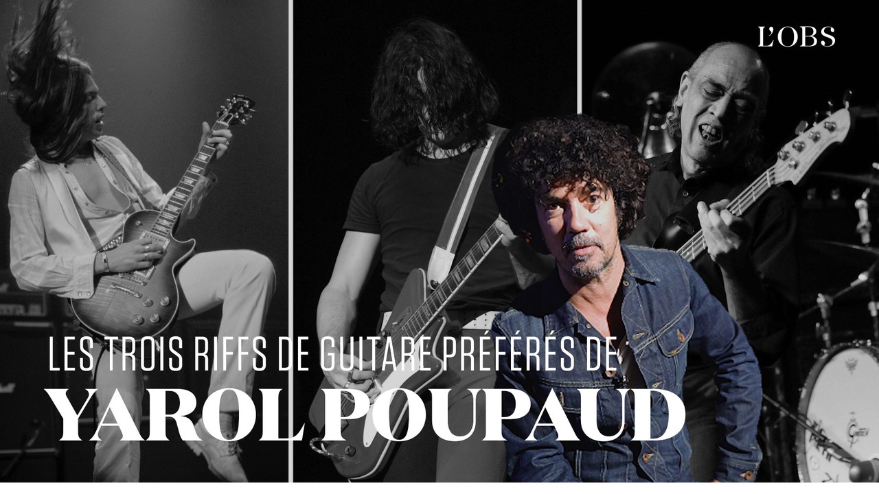 Les trois riffs de guitare préférés de Yarol Poupaud
