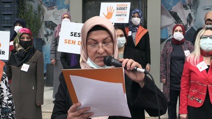 MERSİN - AK Partili kadınlar şiddete karşı tek ses oldu