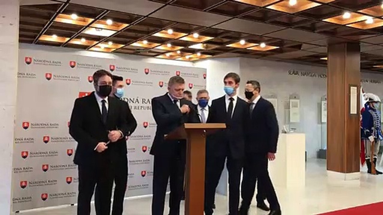 ZÁZNAM: TK strany SMER-SD