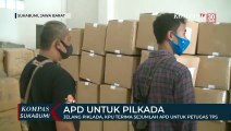 KPU Terima Sejumlah Apd Untuk Petugas TPS