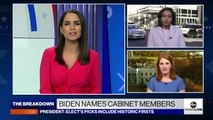 President-elect Joe Biden names his Cabinet picks