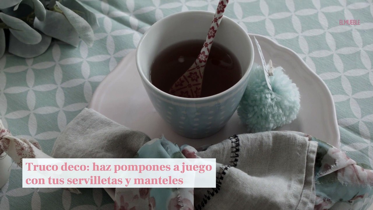 Manualidades Navidad: ideas con pompones por @e...