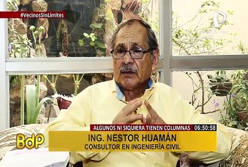 Construcciones a la “volada” son bombas de tiempo en el Callao