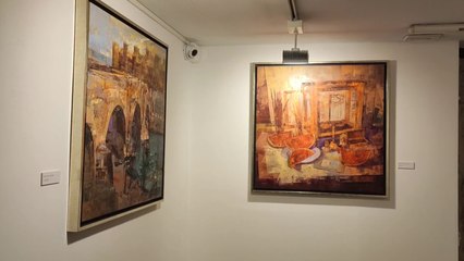 Exposición 'Caleidoscopio' de Alfonso Cuñado en La Salina de Salamanca