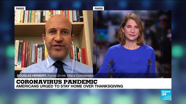 Coronavirus pandemic: Americans urged to stay home over Thanksgiving