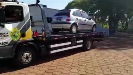 Citroen C3 que havia sido furtado no Centro é localizado