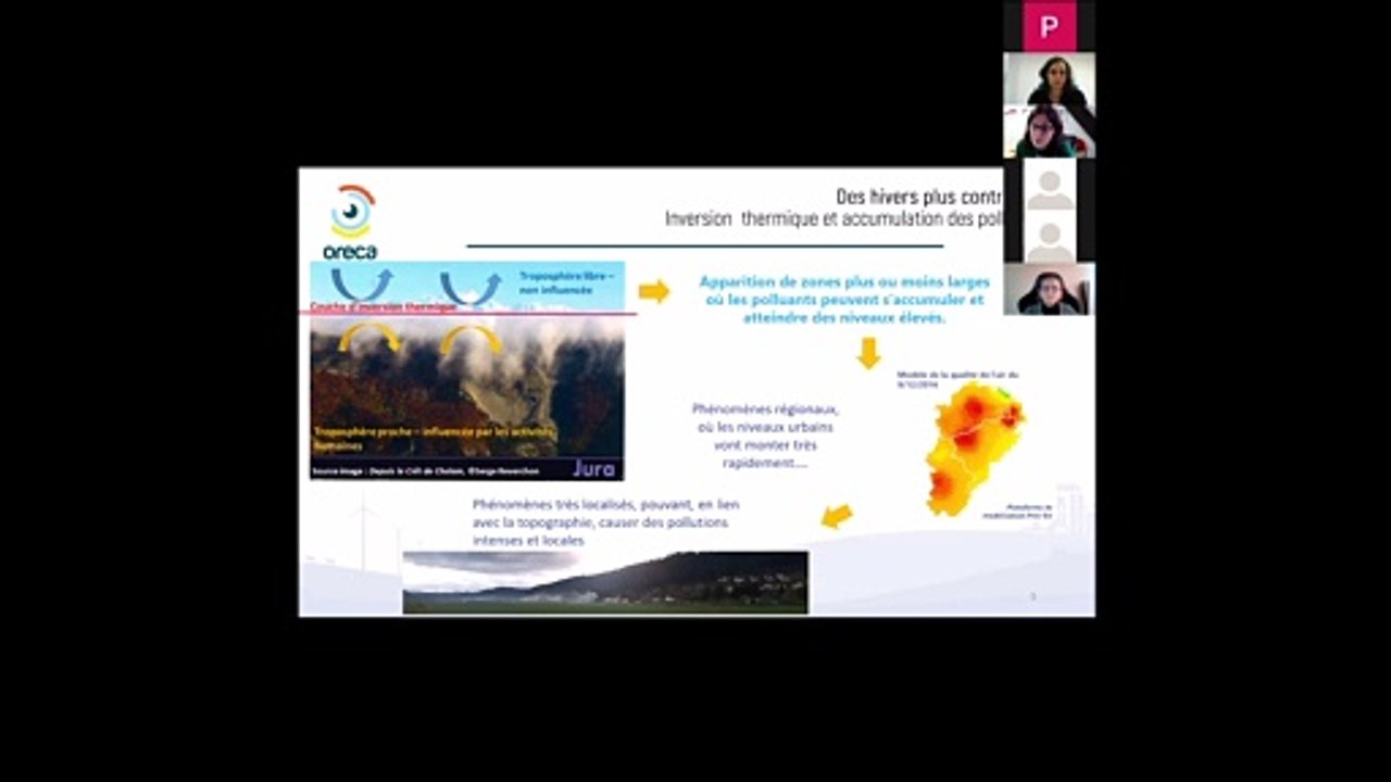 l'influence du changement climatique sur la pollution de l'air