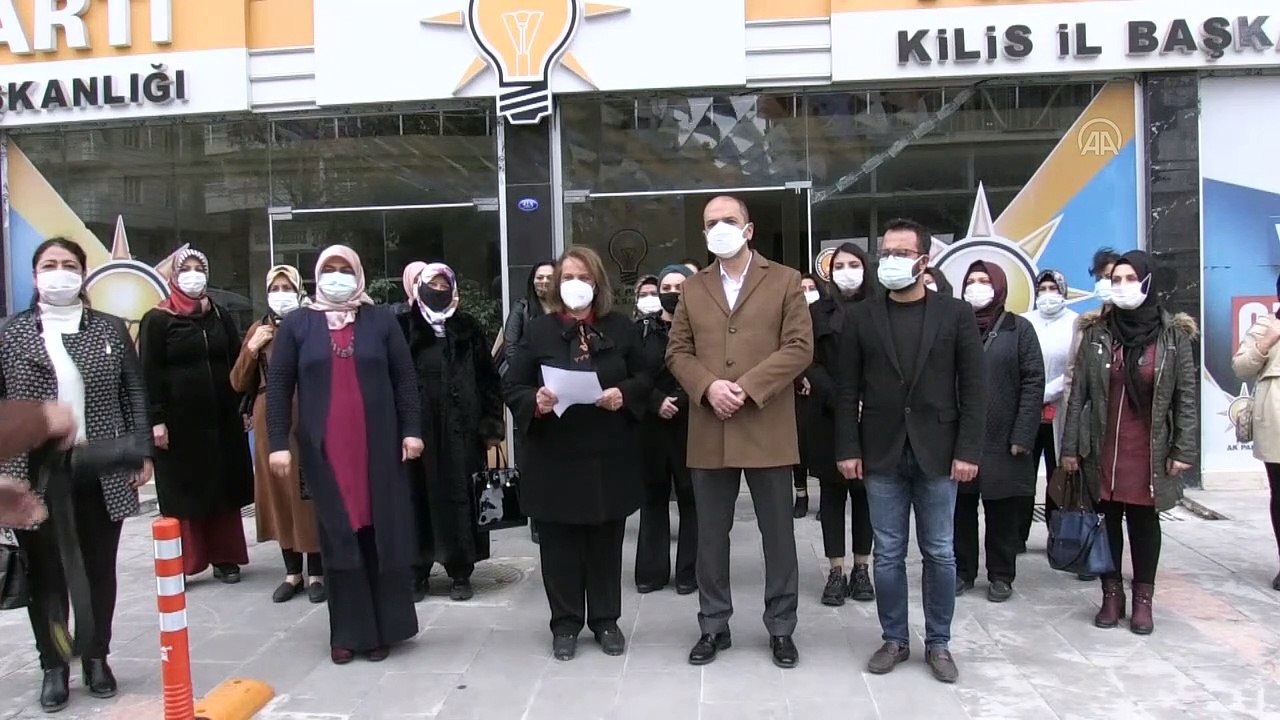 KİLİS - Kadına Yönelik Şiddetle Mücadele Uluslararası Dayanışma Günü