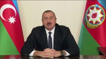 BAKÜ - Azerbaycan Cumhurbaşkanı Aliyev, Kelbecer'in işgalden kurtulması sonrası halka hitap etti (2)