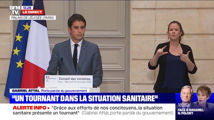 Gabriel Attal: "Il ne s'agit pas d'une levée du confinement, le 28 novembre n'est pas le 11 mai"