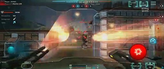 In Flames But Survived Robot Warfare Android Gameplay