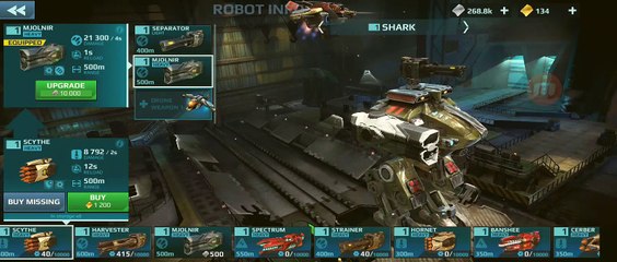 Trial of Shark Robot Warfare Android Gameplay