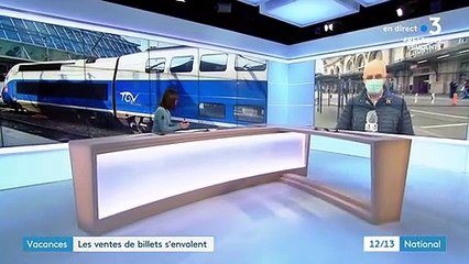 Vacances : les ventes de billets de train explosent