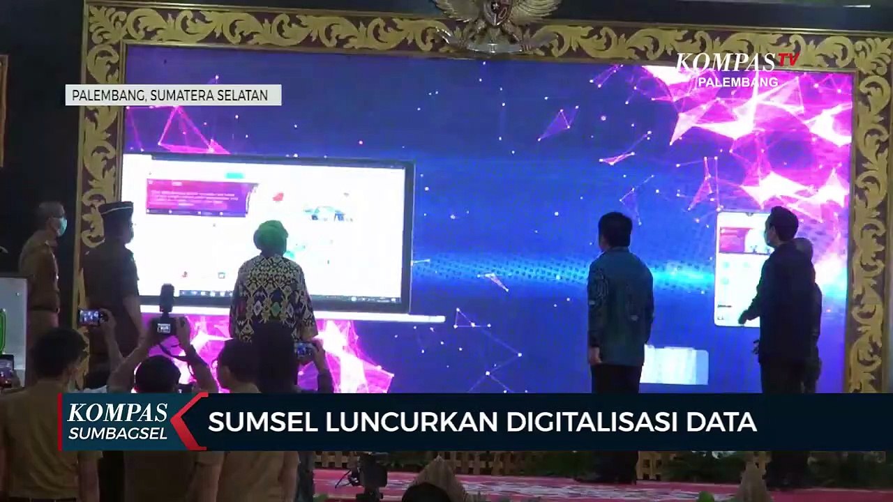 Sumsel Luncurkan Digitalisasi Data