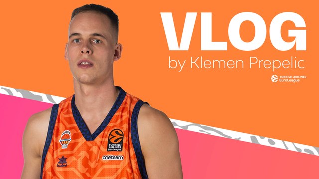 EuroLeague Vlog: Klemen Prepelic, Valencia Basket