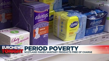 Scotland becomes first nation in world to provide free period products